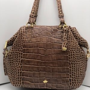 Brahmin Delaney Large Tote, Taupe Savannah